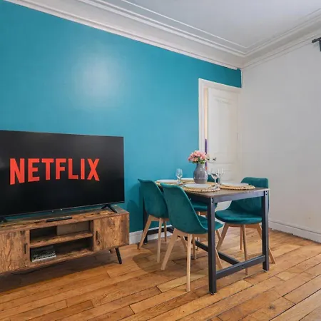 1 Bedroom Monge Ii Up To 4 Guests With Netflix Appartamento Parigi